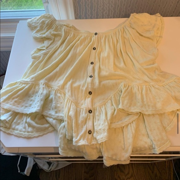 Free People Tops - Free People yellow top